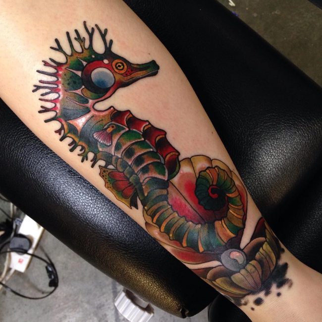 seahorse tattoo44