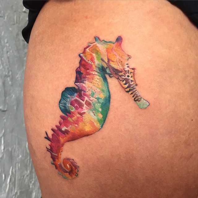 seahorse tattoo46