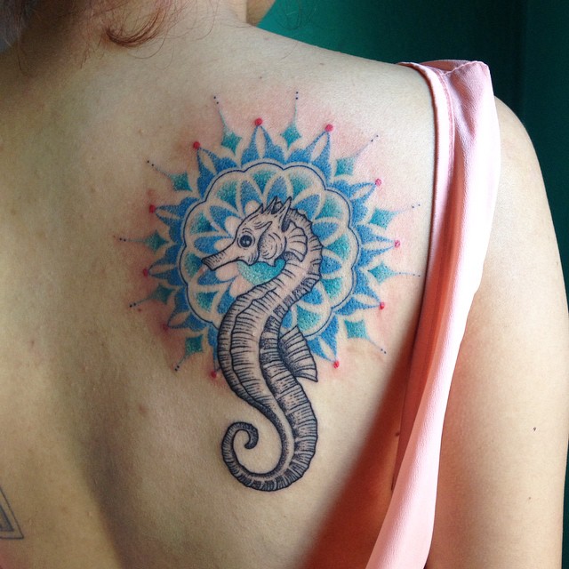seahorse tattoo48