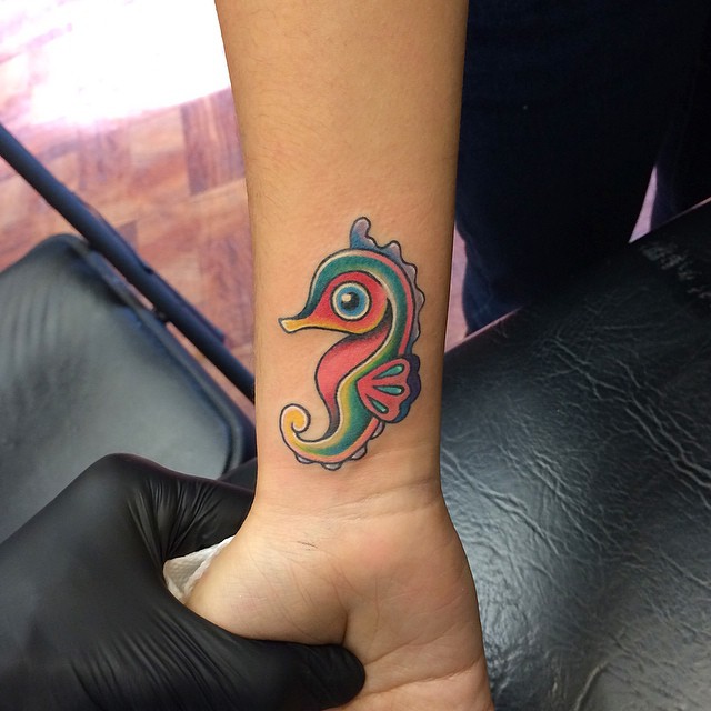 seahorse tattoo55