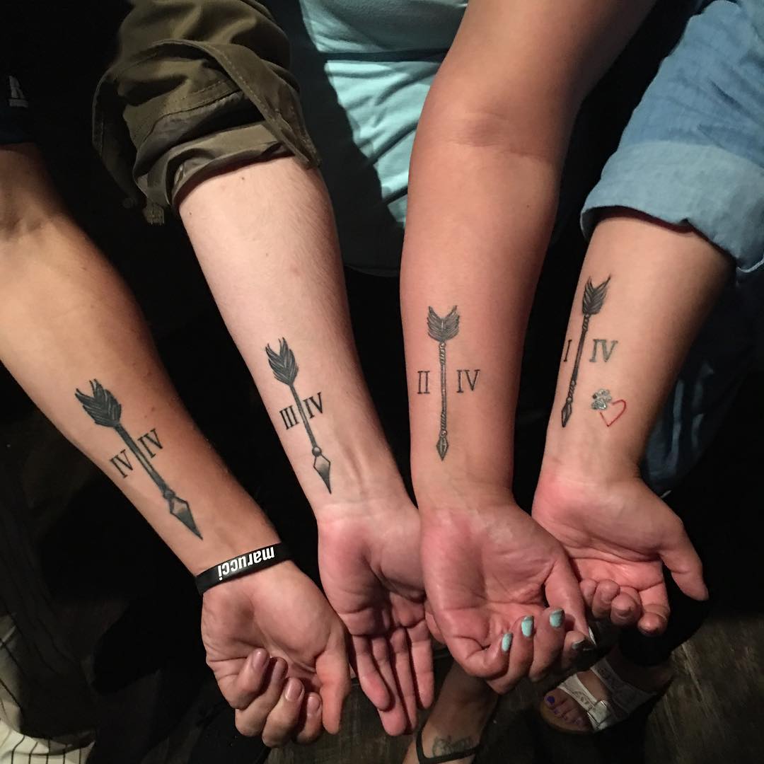 60 Eloquent Sibling Tattoo Ideas- Show Your Special Connection