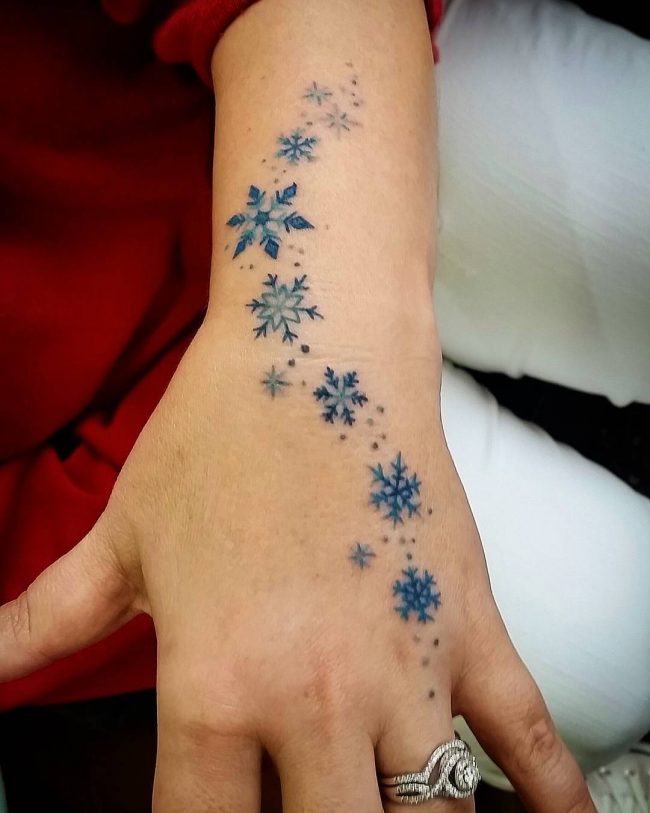snowflake tattoo15