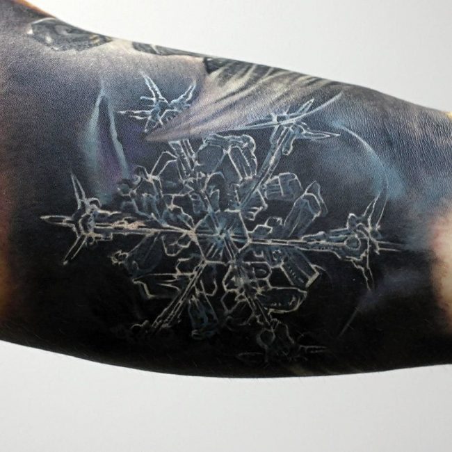 snowflake tattoo21
