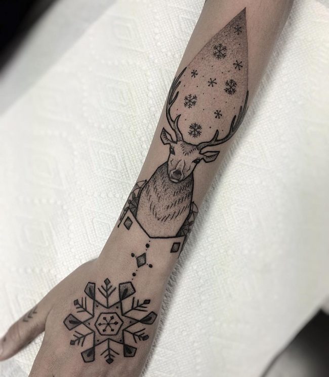 snowflake tattoo32