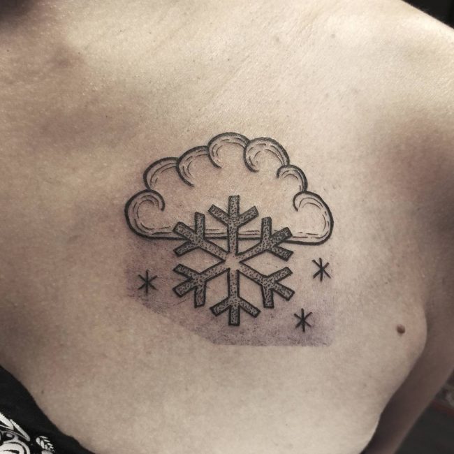 snowflake tattoo37