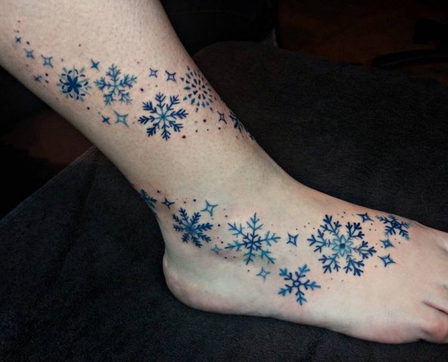 snowflake tattoo44