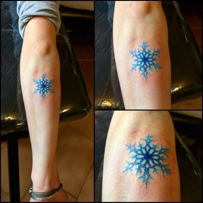 snowflake tattoo46