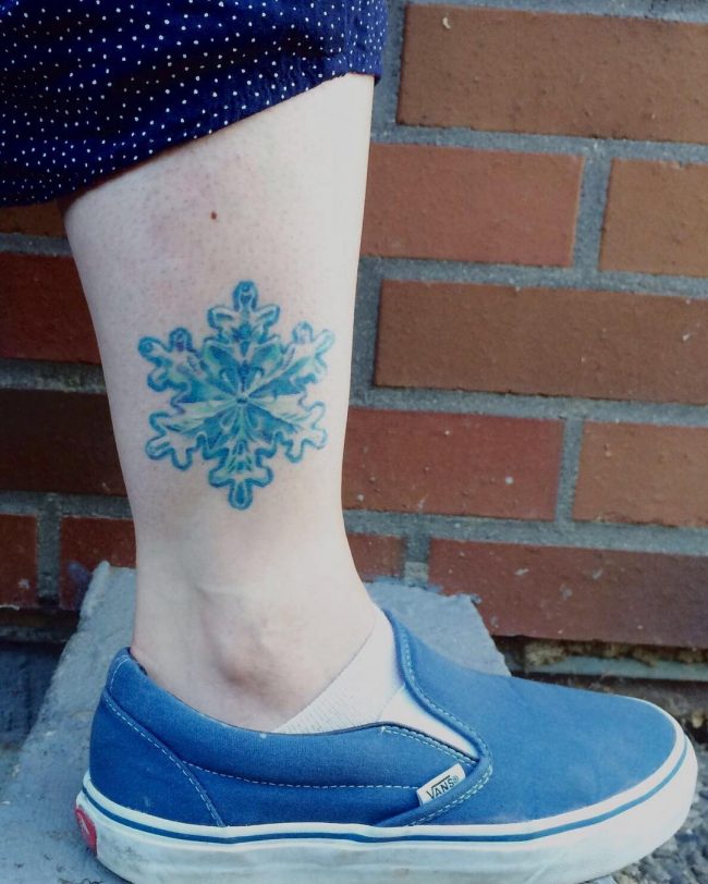 snowflake tattoo7