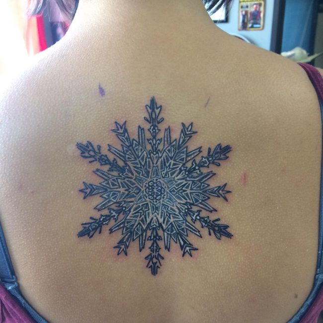 snowflake tattoo8