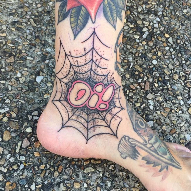 spider web tattoo4
