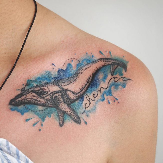 wave tattoo18