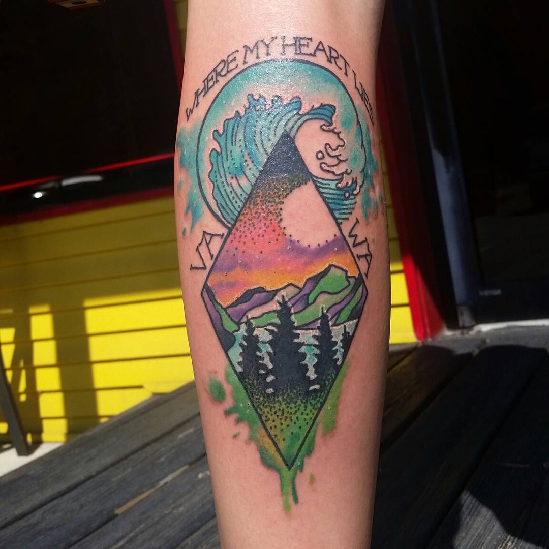 90+ Remarkable Wave Tattoo Designs - The Best Depiction of the Ocean