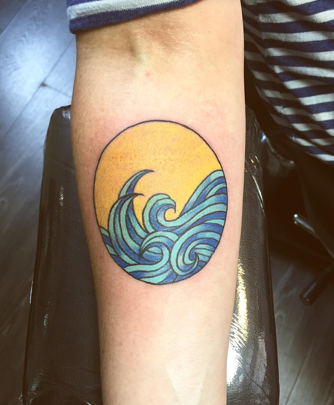 90+ Remarkable Wave Tattoo Designs - The Best Depiction of the Ocean