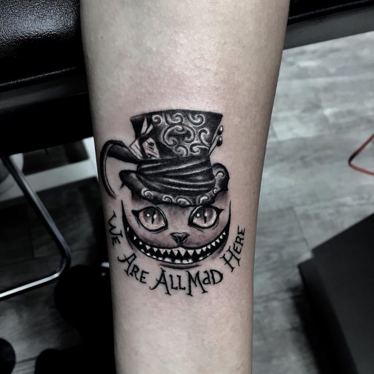 Alice in Wonderland Tattoo 97