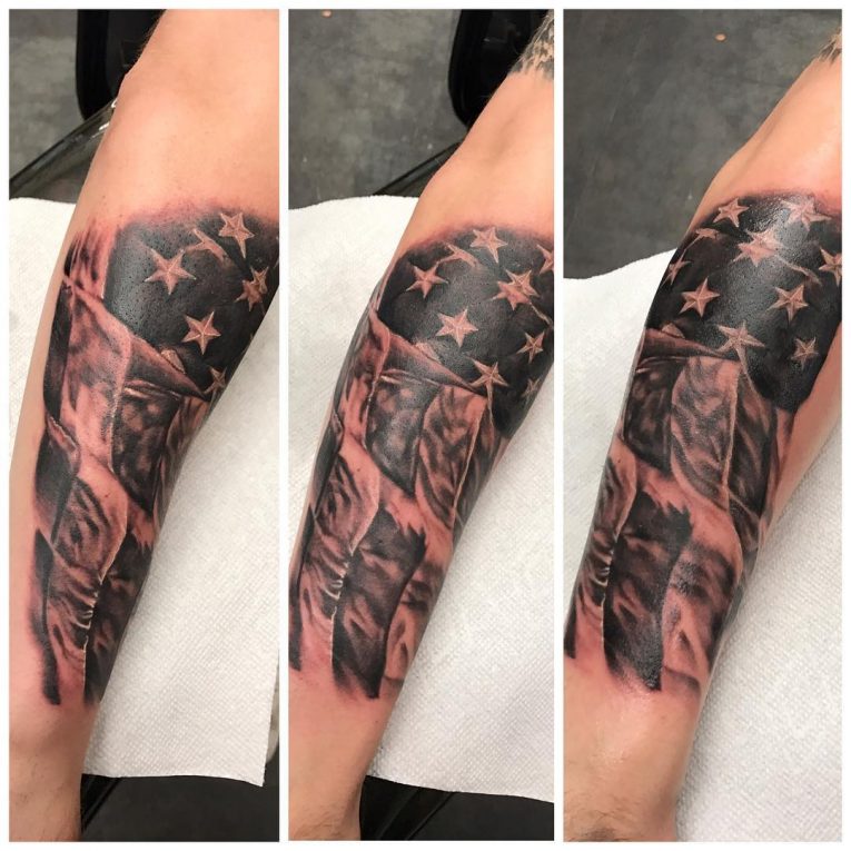 American Flag Tattoo 85