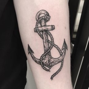 95+ Best Anchor Tattoo Designs & Meanings - Love of The Sea (2019)