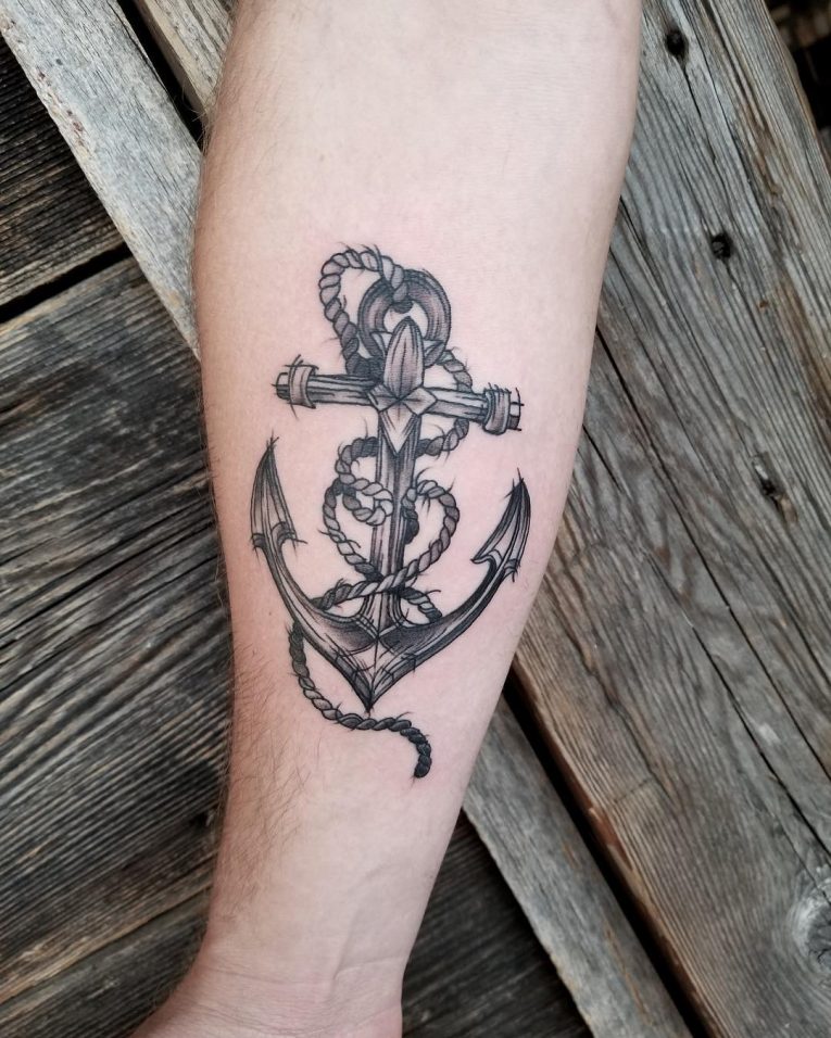 Anchor Tattoo 86