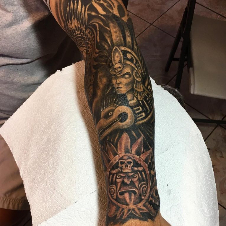 Aztec Tattoo 96