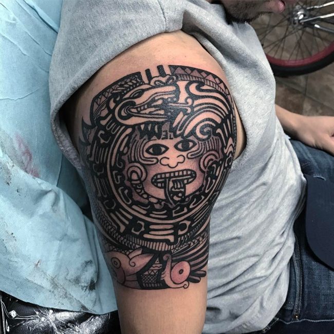 Aztec Tattoo