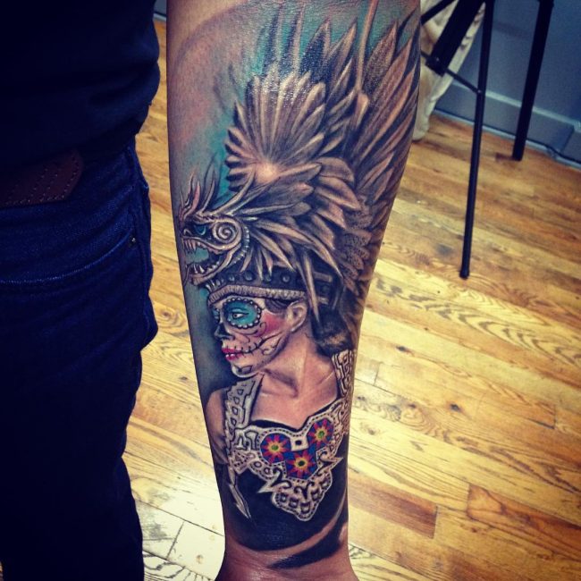 Aztec Tattoo