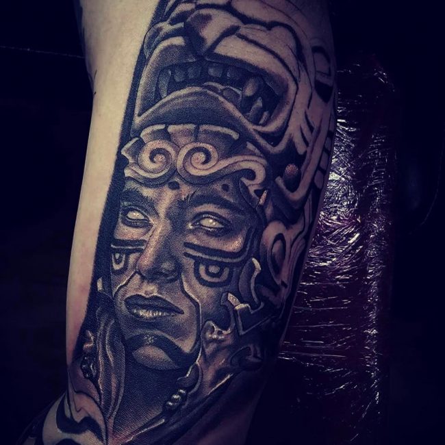 Aztec Tattoo