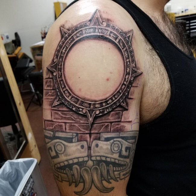 Aztec Tattoo