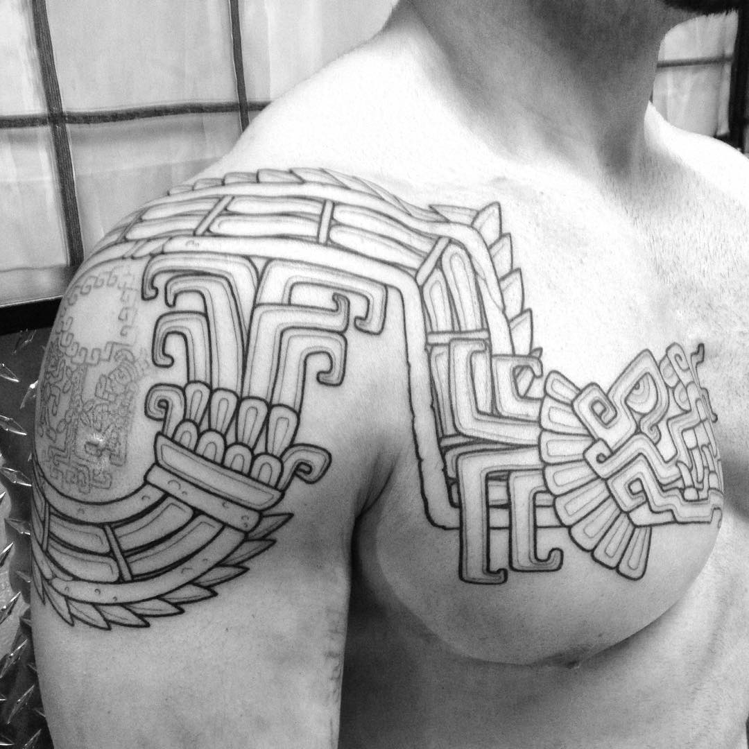 Sintético 103+ Foto Tatuajes De Aztecas En El Brazo El último