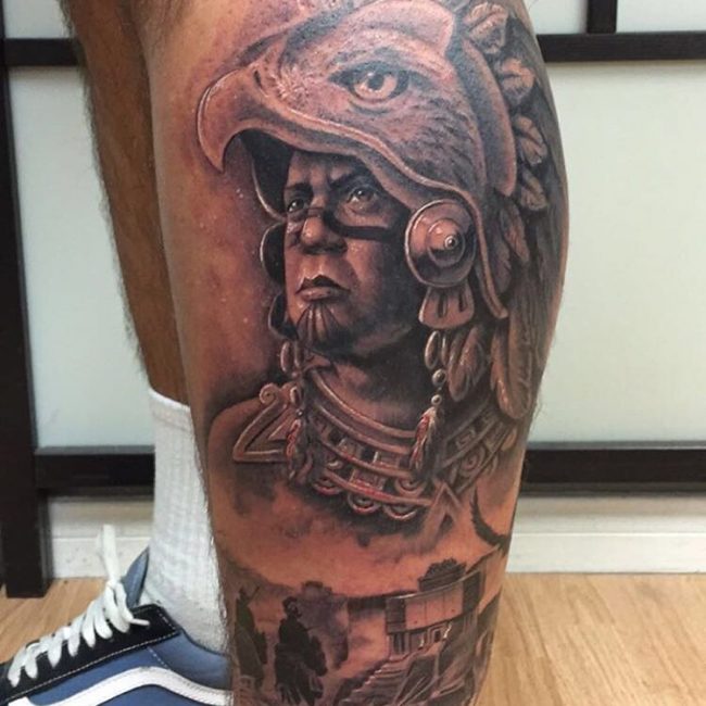 Aztec Tattoo