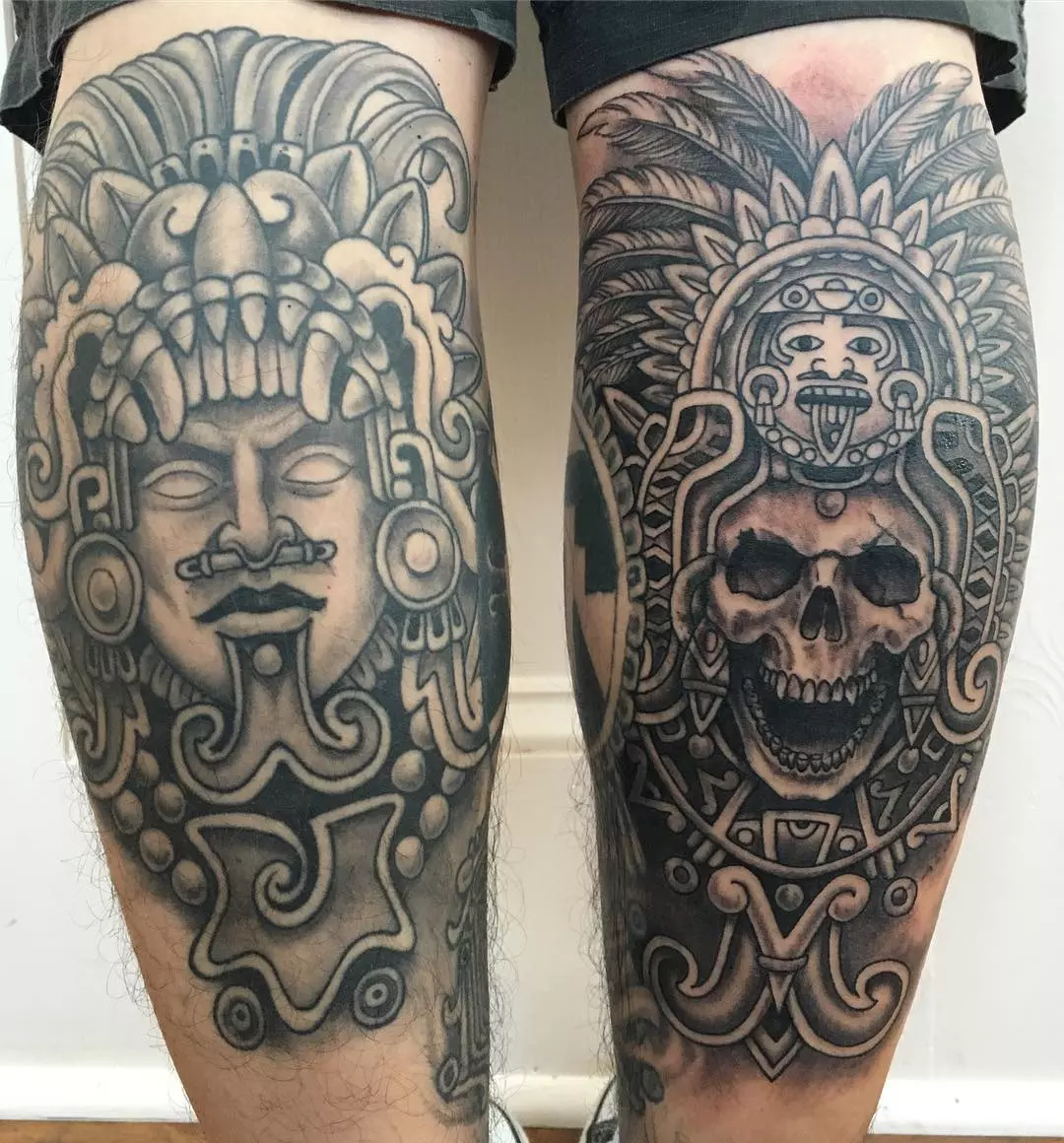 Tattoo Design Ideas|Aztec Warrior Art Tattoo - Aztec Tattoo  44