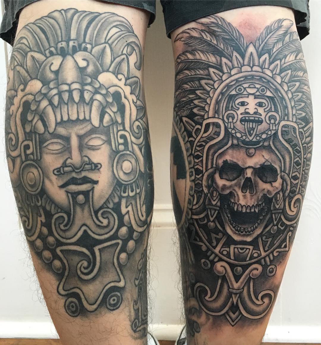 100 Best Aztec Tattoo Designs Ideas Meanings In 2019 