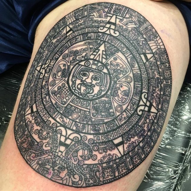 Aztec Tattoo