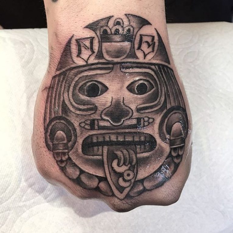 100+ Best Aztec Tattoo Designs - [Ideas & Meanings in 2019]