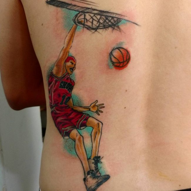 Basketball Tattoo
