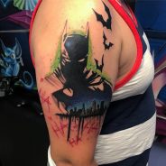 100+ Best Batman Symbol Tattoo Ideas - Comic Superhero (2019)