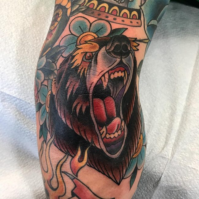 Bear Tattoo 74