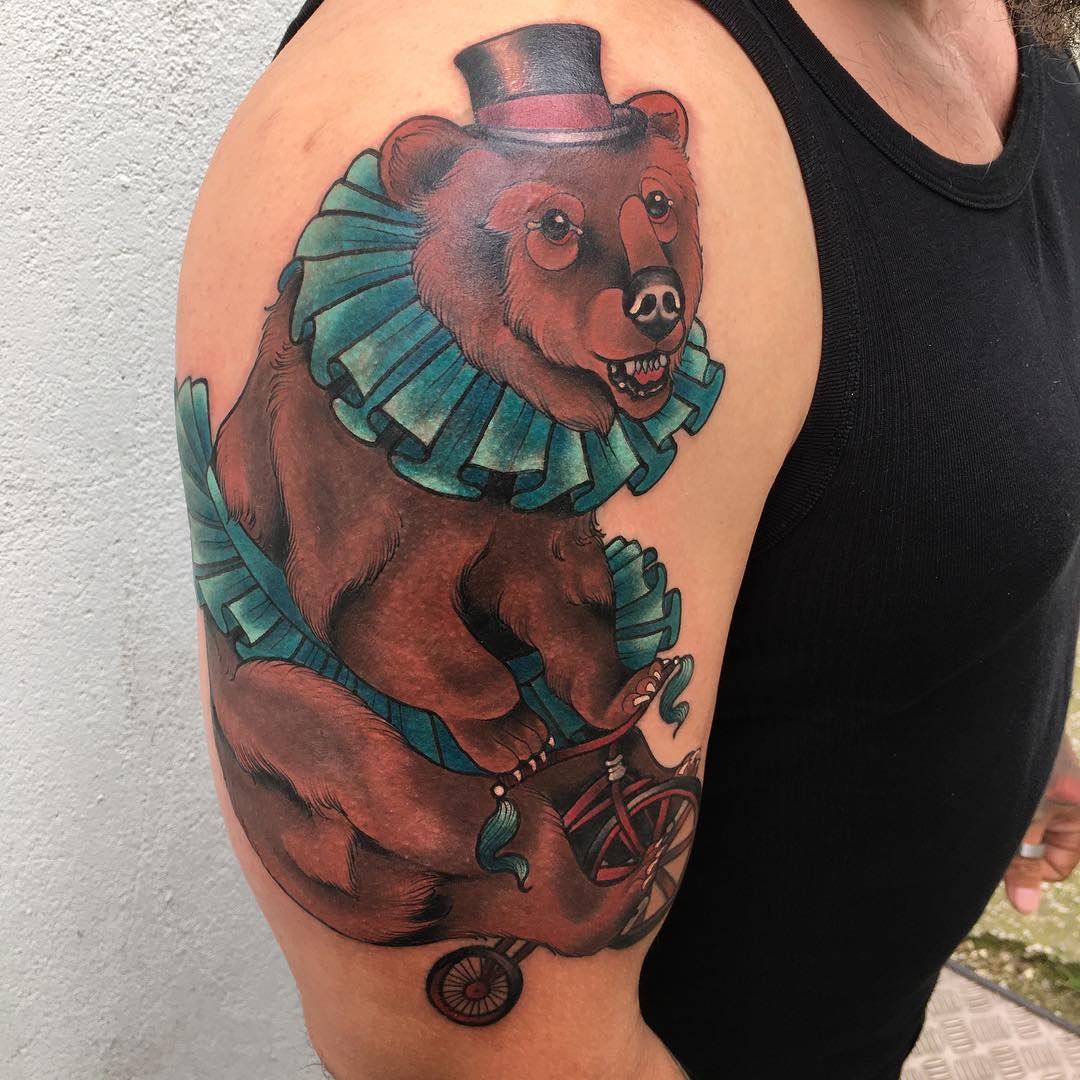 Bear Tattoo 87.