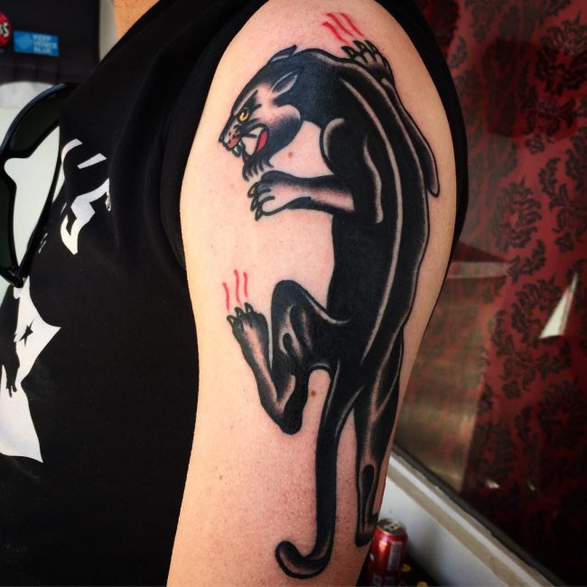 Black Panther Tattoo 110