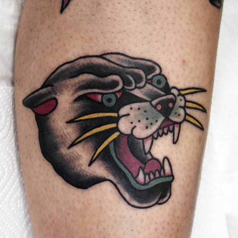 Black Panther Tattoo 114