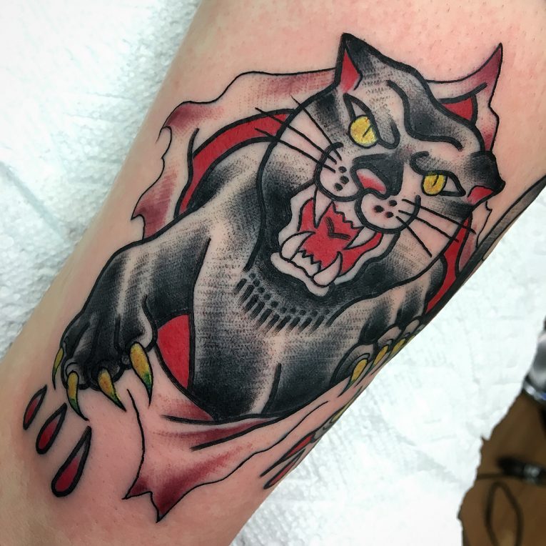Black Panther Tattoo 117