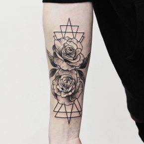 75+ Black & White Tattoo Designs&Meanings-Minimalistic Solutions (2019)