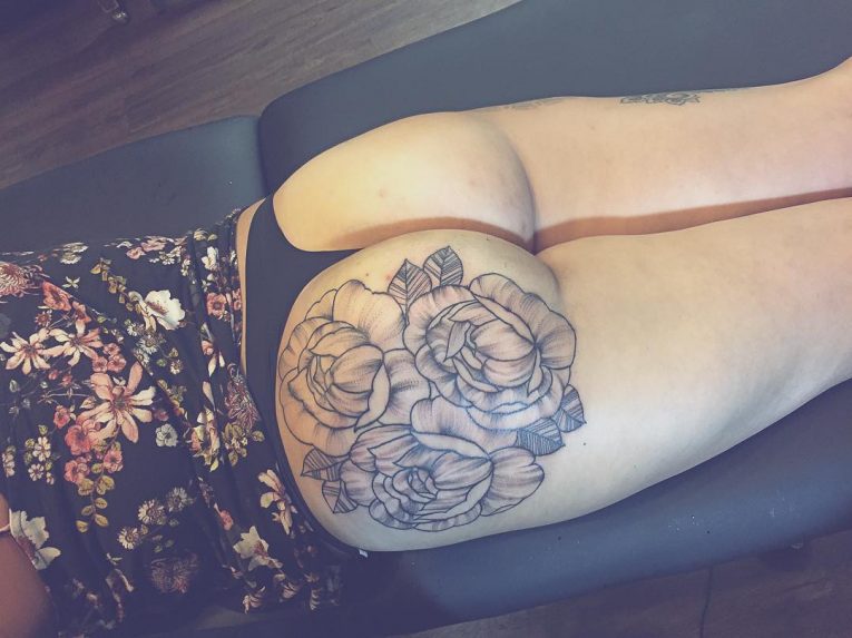 Butt Tattoo 64