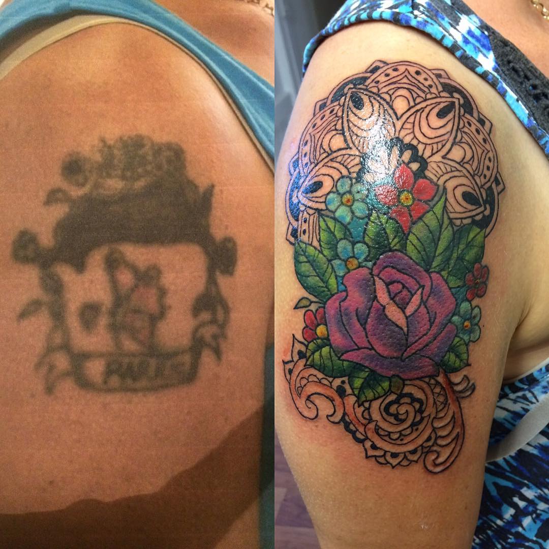 white out tattoo cover up