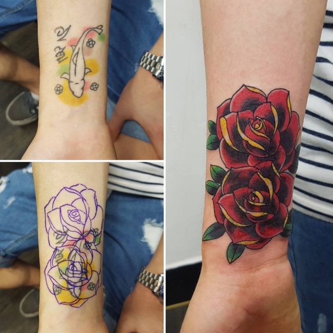 Cover Up Tattoo 39
