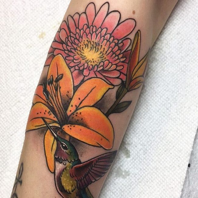 Daisy Flower Tattoo