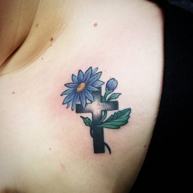 Daisy Flower Tattoo