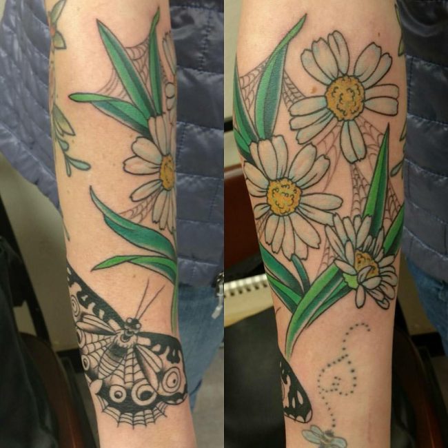 Daisy Flower Tattoo