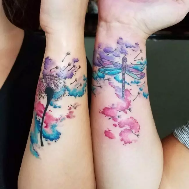 Dandelion Tattoo 47