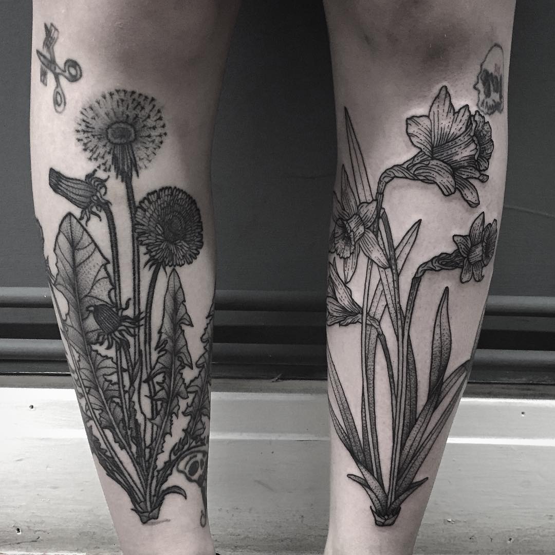 65+ Best Dandelion Tattoos Designs & Meanings - Flowering Plant (2019)