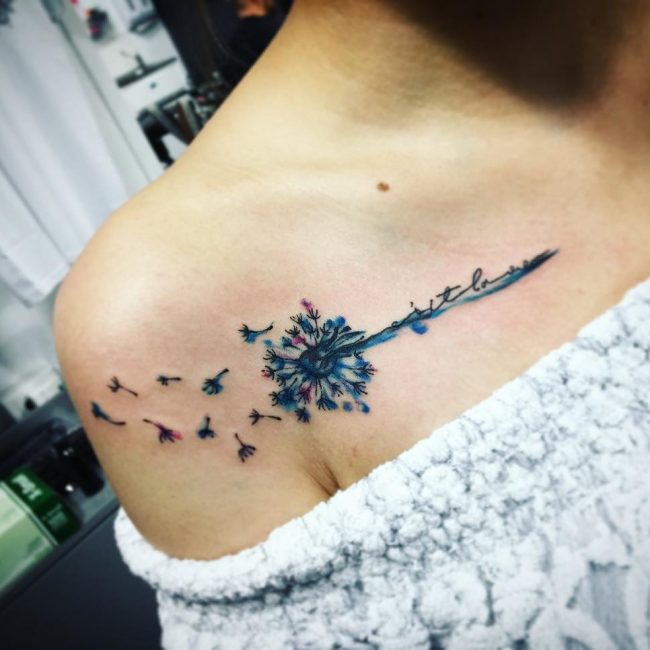 Dandelion Tattoo 53