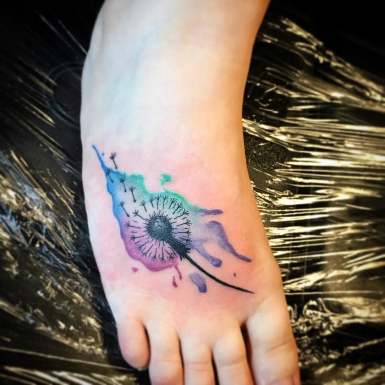 Dandelion Tattoo 64